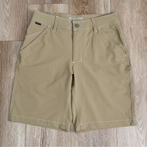 Ariat Men's Tek Incense Khaki Wash Shorts 10039804 Size 29